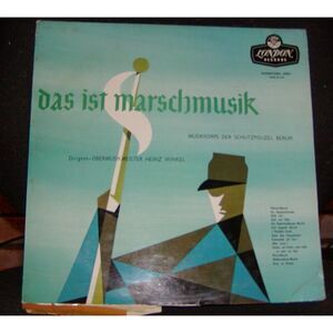 Musikkorps Der Schutzpolizei Berlin Das Ist Marschmusik LP Record Vinyl